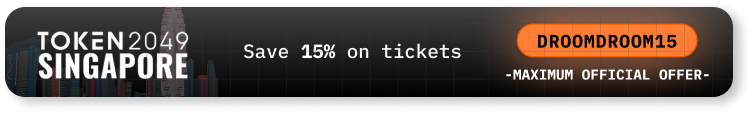 TOKEN2049 Promo Code: DROOMDROOM15 (D2)