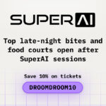 Top late-night bites and food courts open after SuperAI sessions