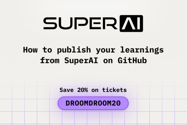 How to Publish Your Learnings from SuperAI on GitHub