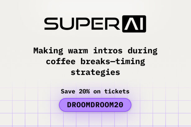 Making Warm Intros During Coffee Breaks — Timing Strategies during SuperAI
