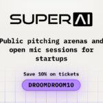 Public Pitching Arenas and Open Mic Sessions for Startups During SuperAI