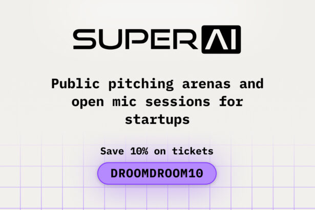 Public Pitching Arenas and Open Mic Sessions for Startups During SuperAI