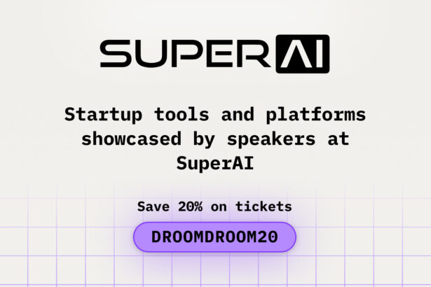 Startup Tools and Platforms Showcased by Speakers at SuperAI