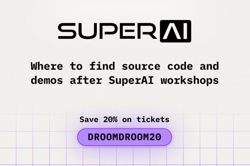 Where to Find Source Code and Demos After SuperAI Workshops