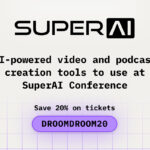 AI-powered video and podcast creation tools to use at SuperAI Conference