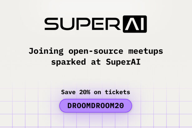Joining open-source meetups sparked at SuperAI