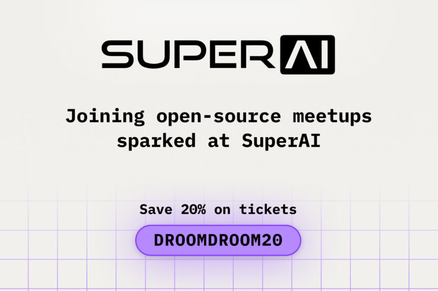 Joining open-source meetups sparked at SuperAI