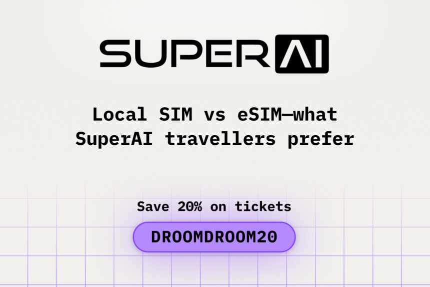Local SIM vs eSIM, what SuperAI travelers prefer