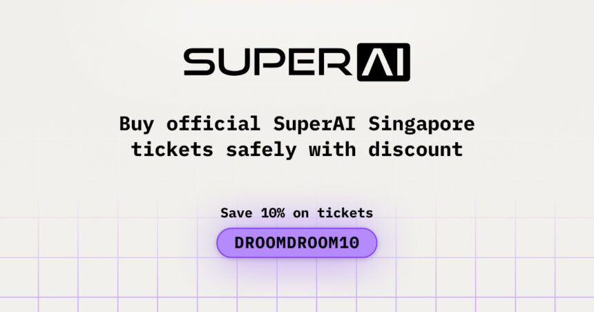 Buy official SuperAI Singapore tickets safely with discount