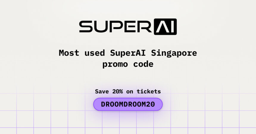 Most used SuperAI Singapore promo code